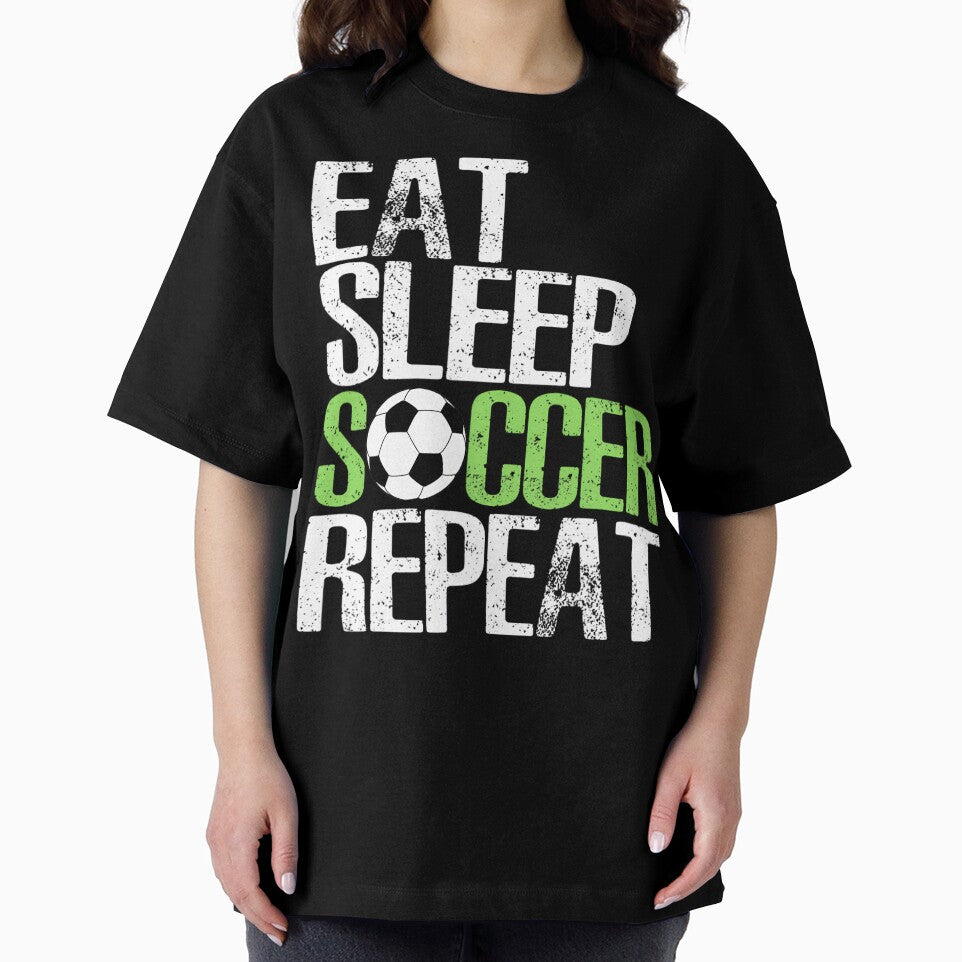 Eat Sleep Soccer Repea	 Cool Sport Player by gxfbxdyz59