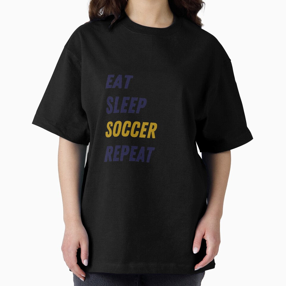 Eat sleep soccer repeat by DeltaDesigns037