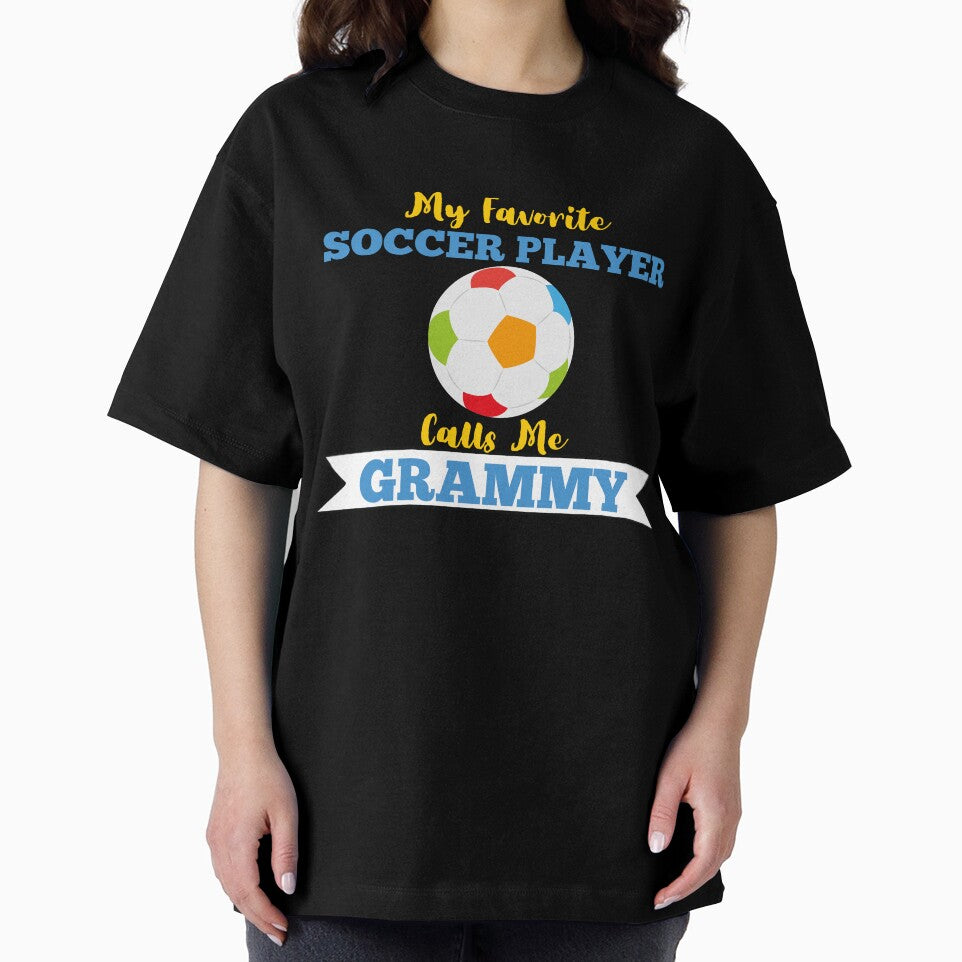 My Favorite Soccer Player Calls Me Grammy Grandparents by MagicSD Designs