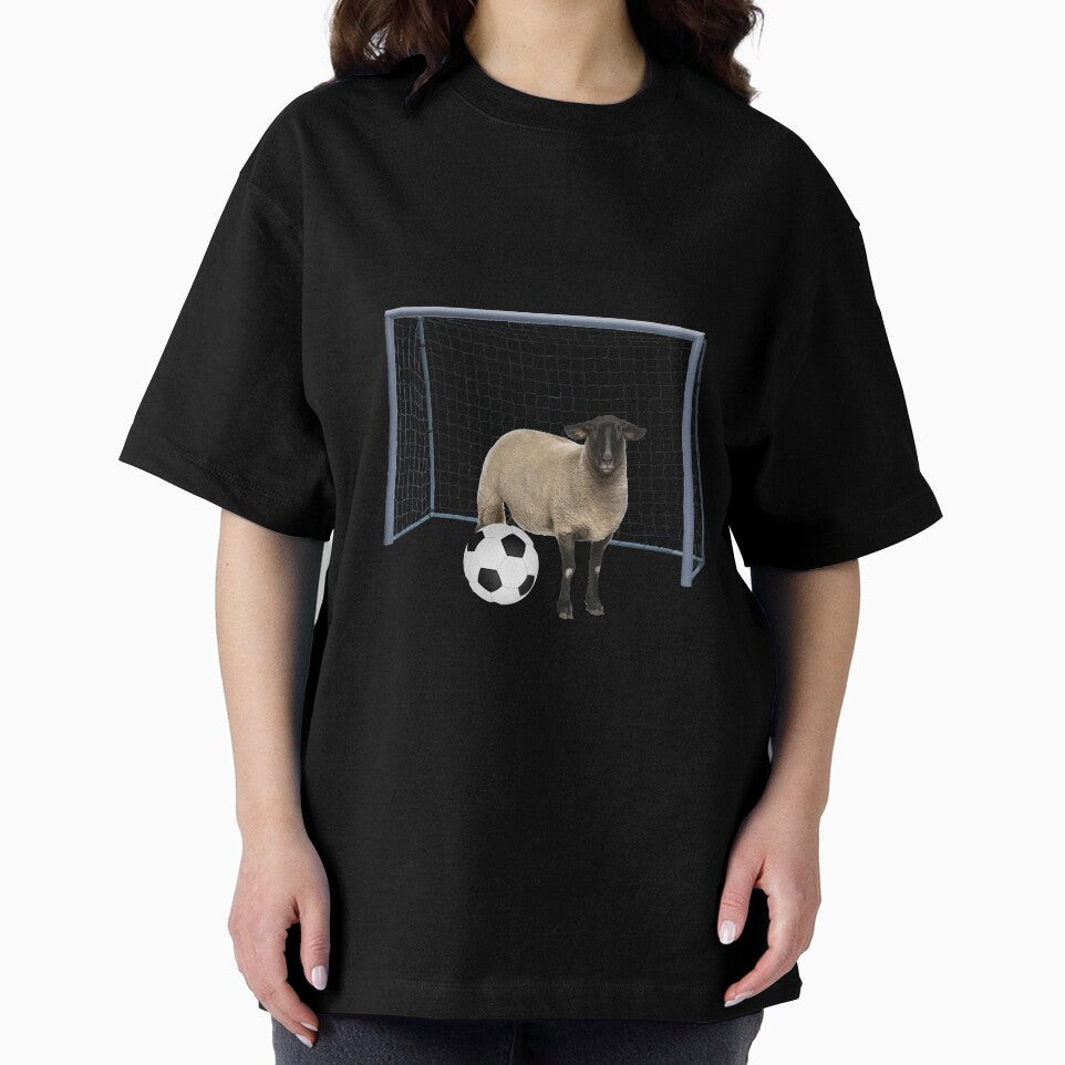 Sheep - Football soccer goal by Move-Art