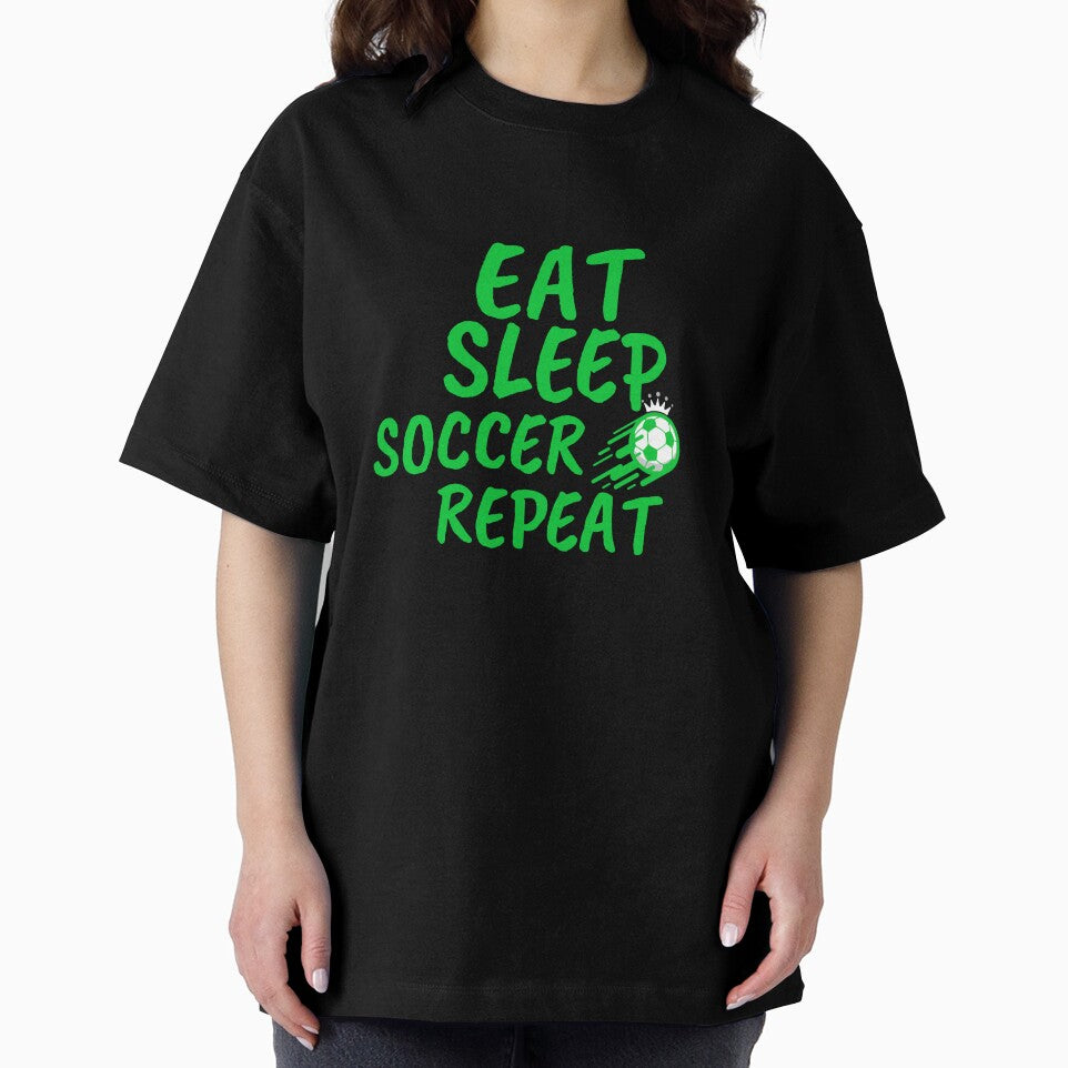 Eat Sleep Soccer Repeat Soccer Humor by Zuuag