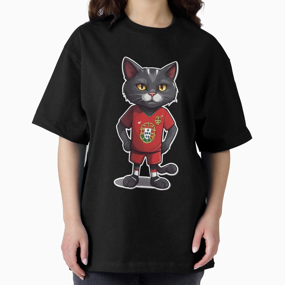 PORTUGAL Sports Team: a Cat wearing colours of Portugese Flag D24 by PerfectDay2Play