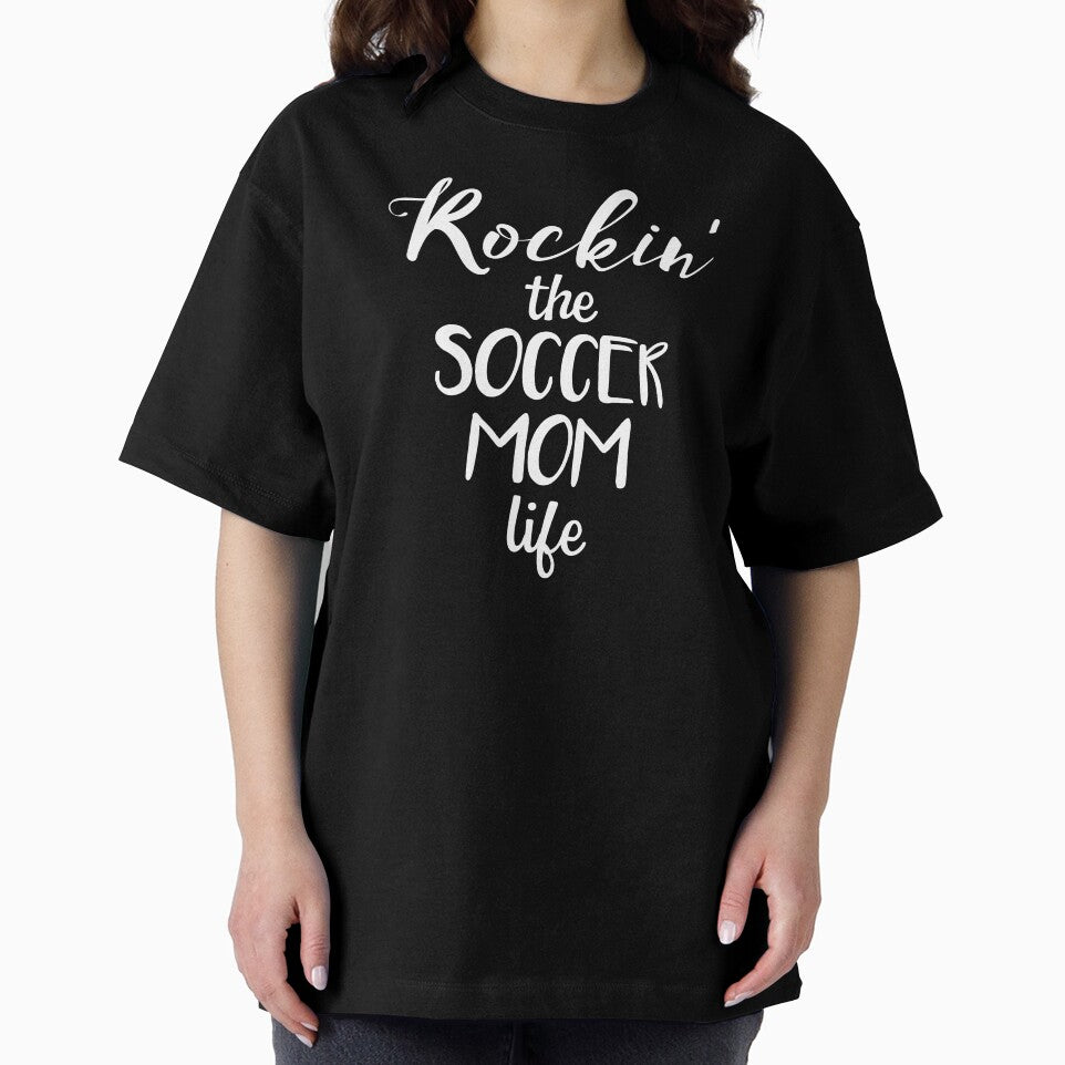 Rockin' the Soccer Mom Life Funny Futbol by nikkidawn74