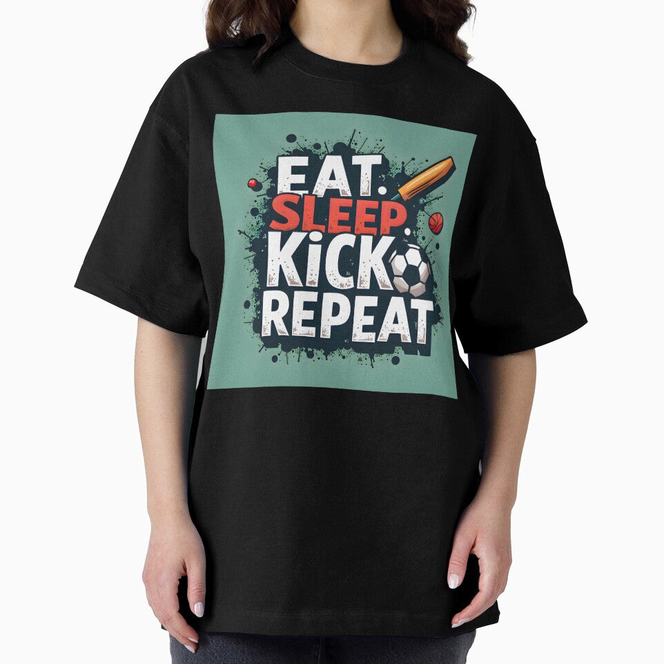 Eat Sleep Soccer Repeat - Football Lover Art by nhk999