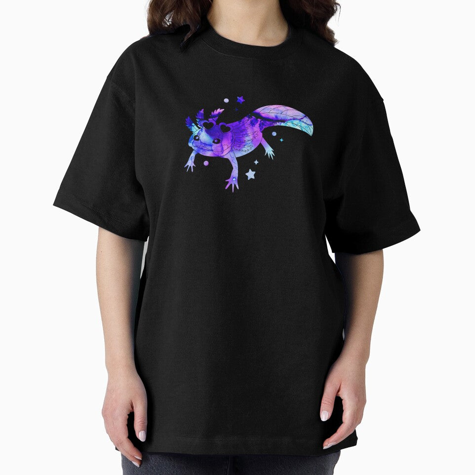 Axolotl Colorful Watercolor by 37jlee