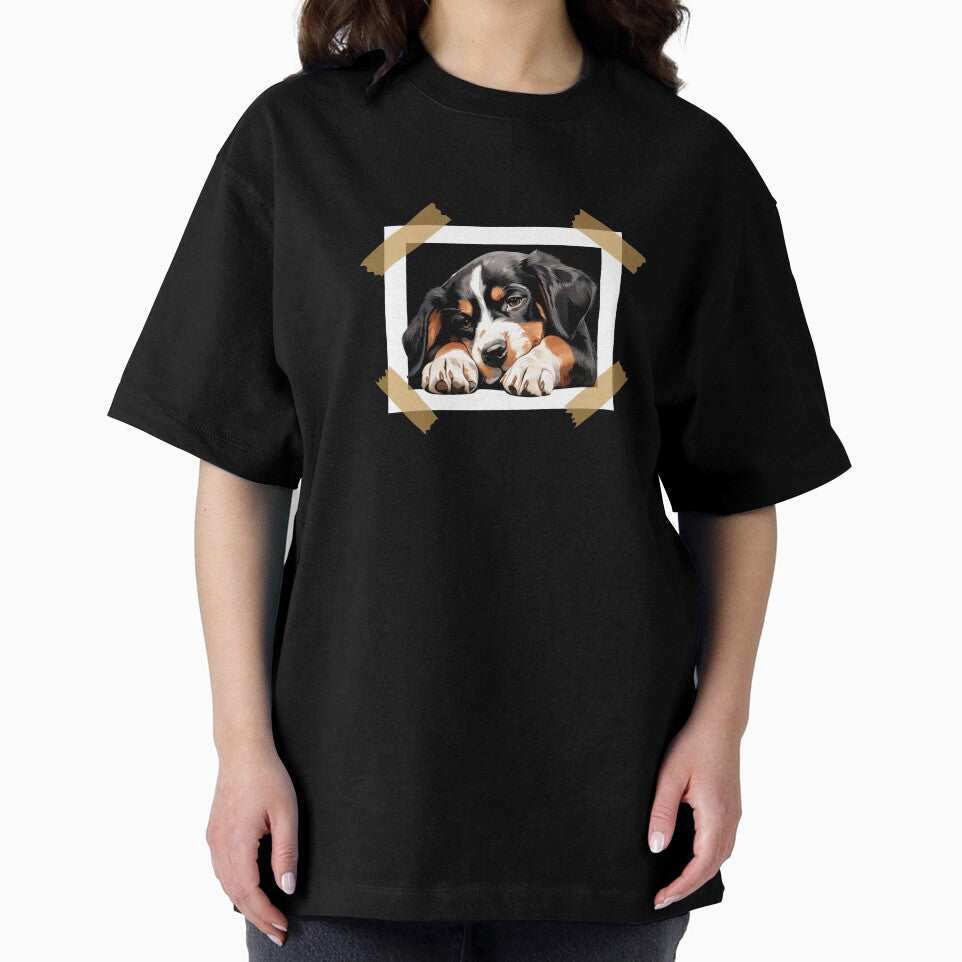 Entlebucher Mountain Puppy Sleeping by TheAnimalZ00