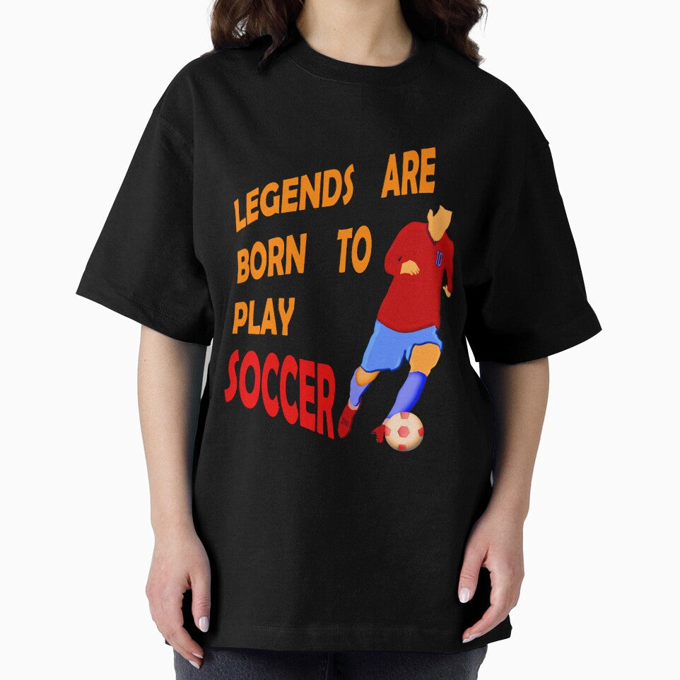 Legends Are Born To Play Soccer by vineeth