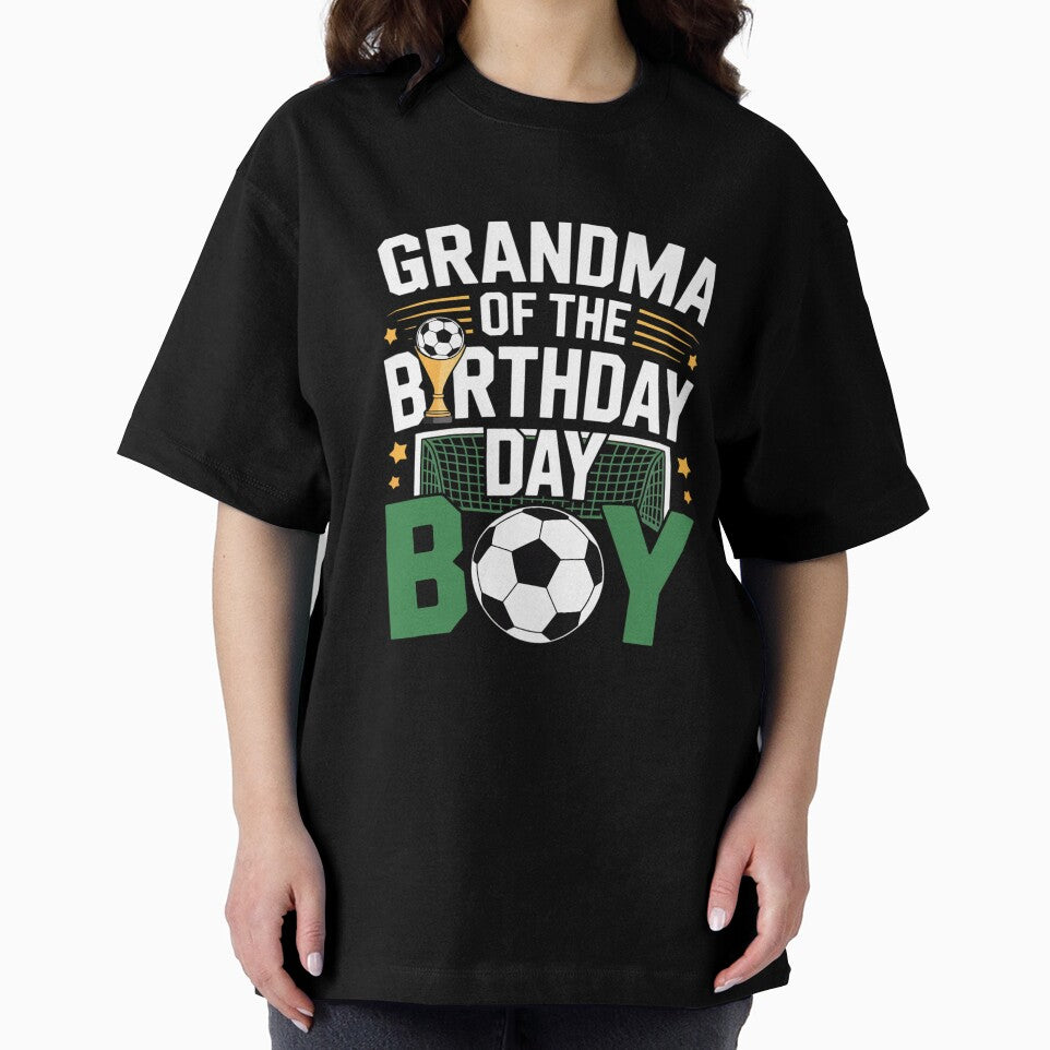 Soccer Grandma Birthday Boy Party Soccer Family Matching by fferomananul