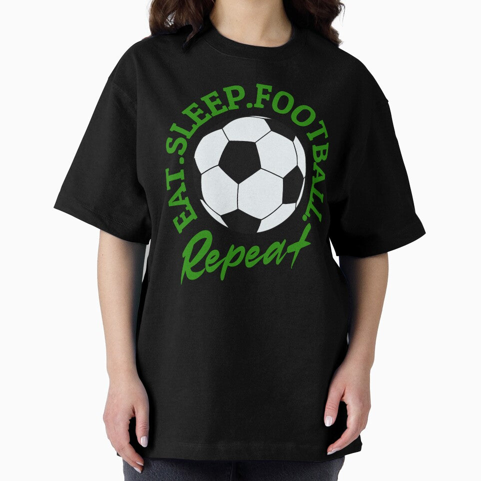 Eat Sleep Football Repeat by ZeptepiTrends