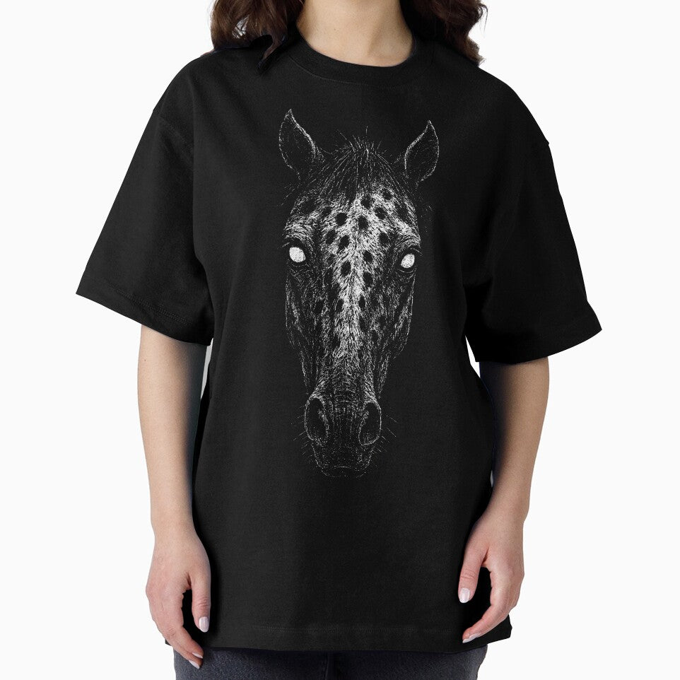 Appaloosa Horse Dark Gothic Portrait by Mortisigil