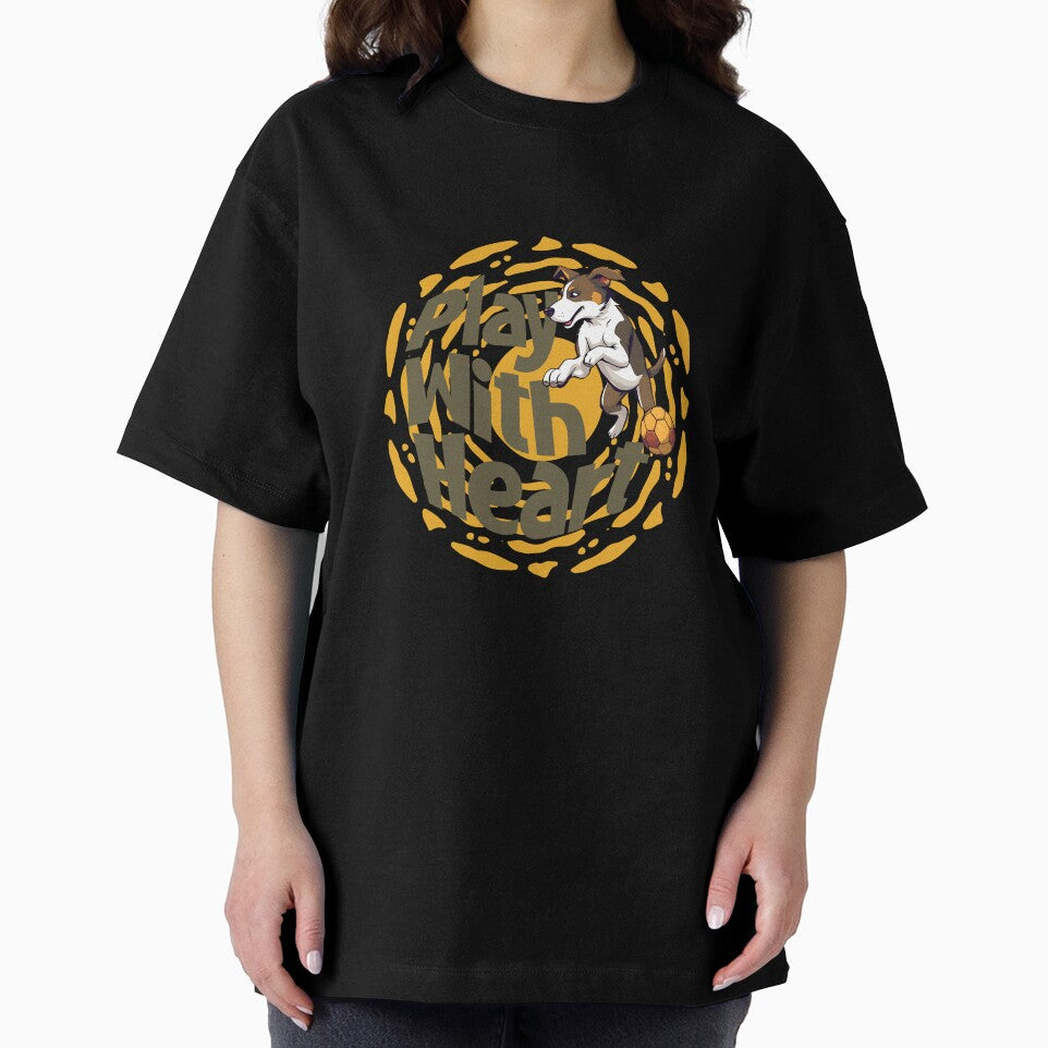 Play With Heart by Paw Print Tee
