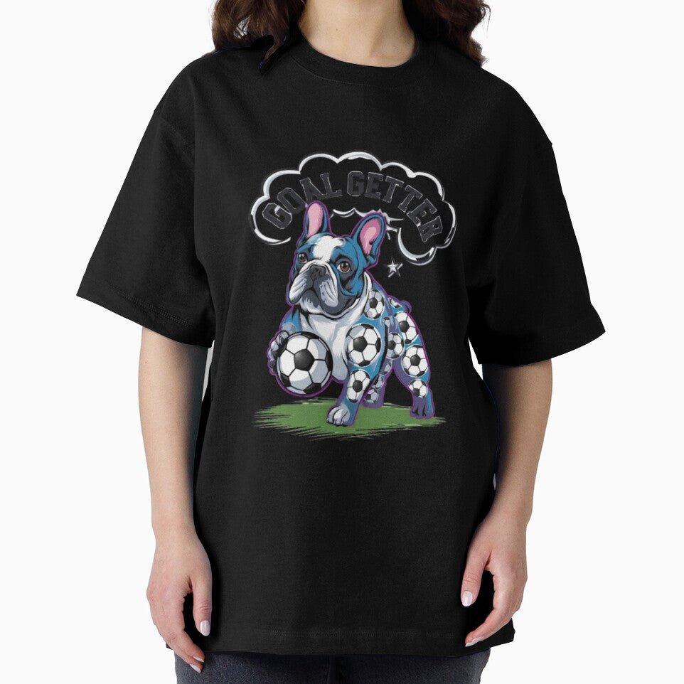 Goal Getter French Bulldog Soccer Fun Design by Petpixy