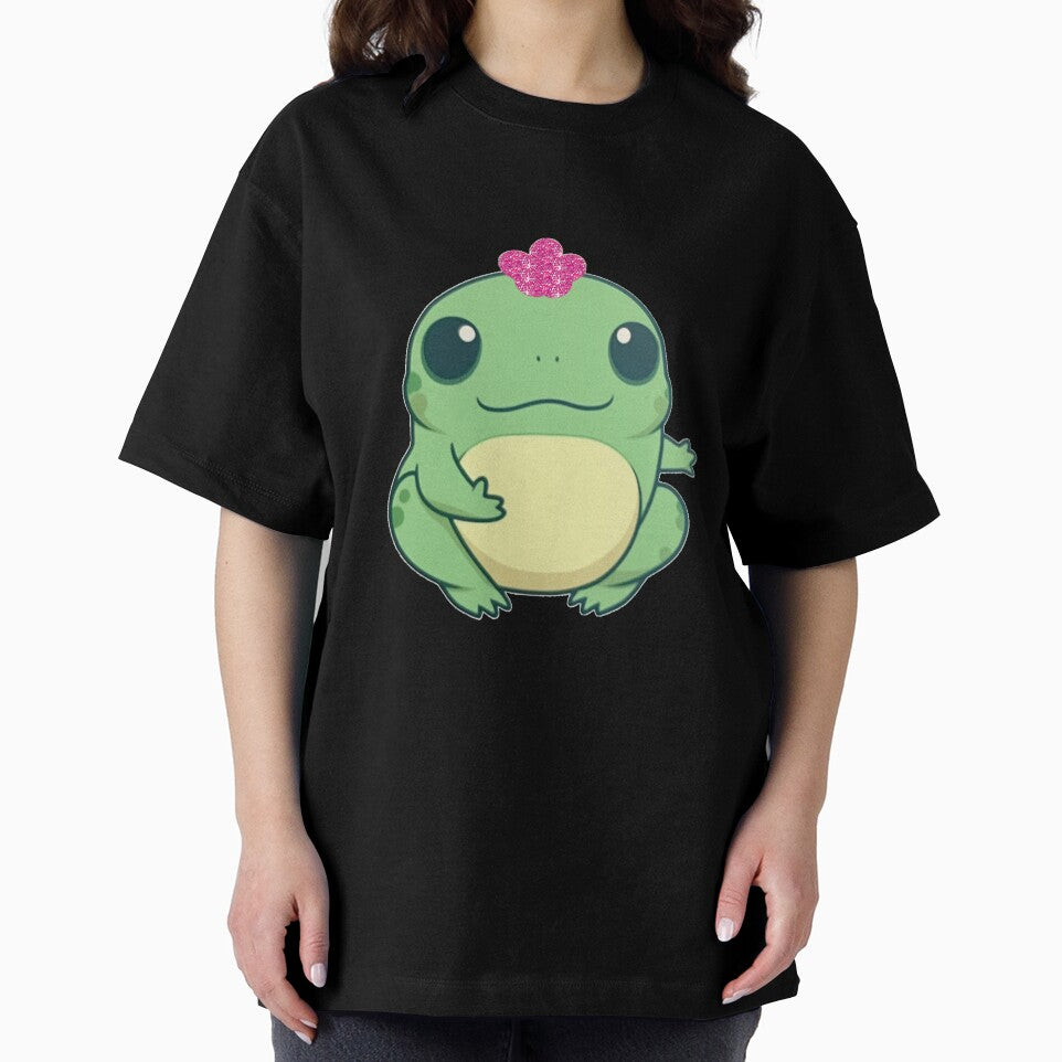 Cute Baby Flower Girl Frog by Sereneluna