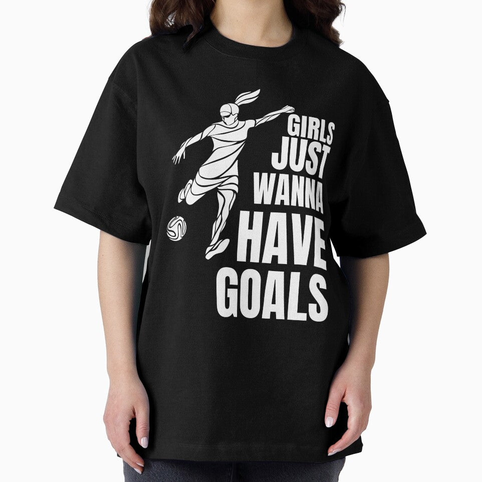 Girls just wanna have goals, Women's Soccer Design by InnovativeGFX