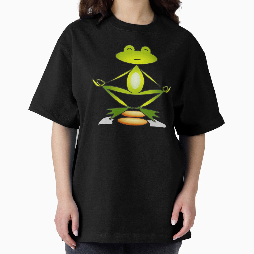 Zen Frog Meditating by RedBerryBliss