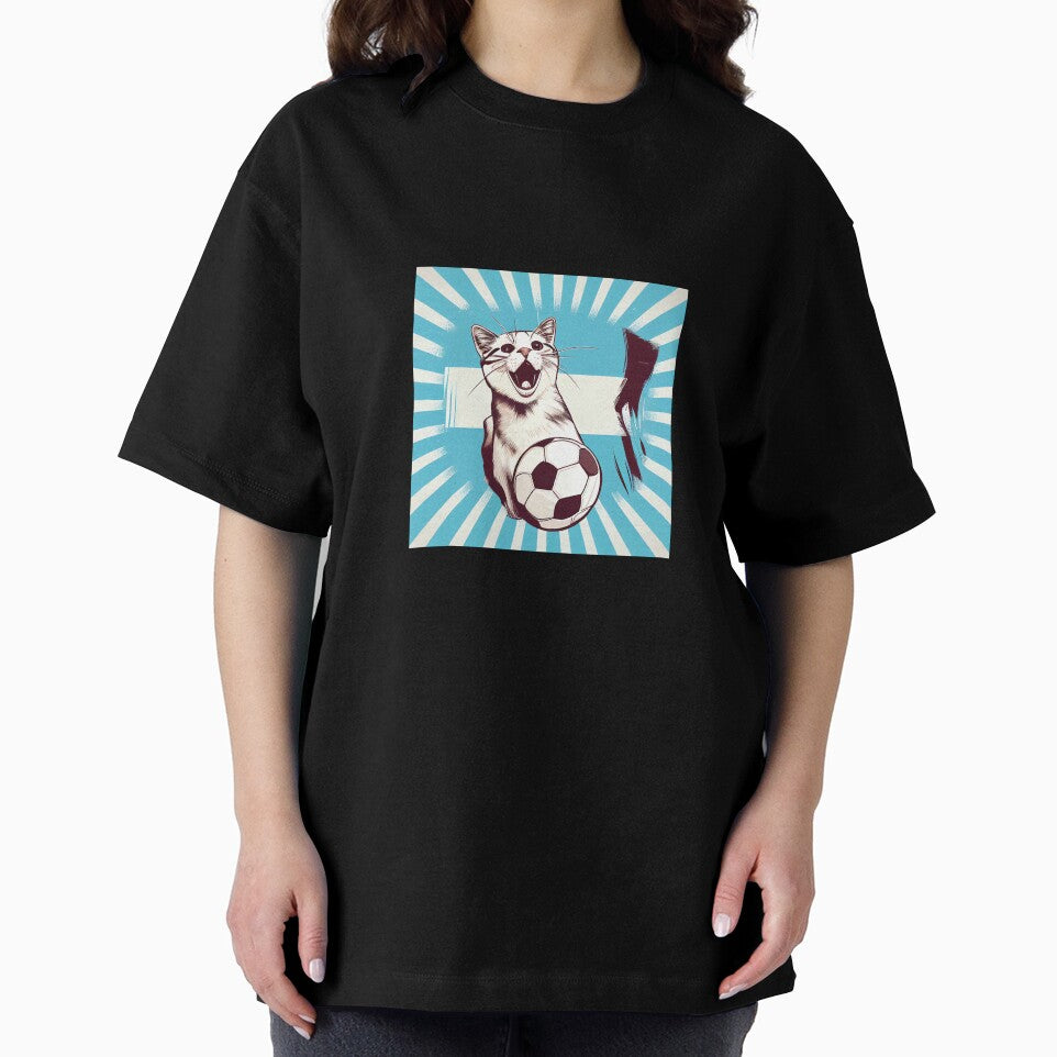 argentine winning world cup cat version by Deluzion