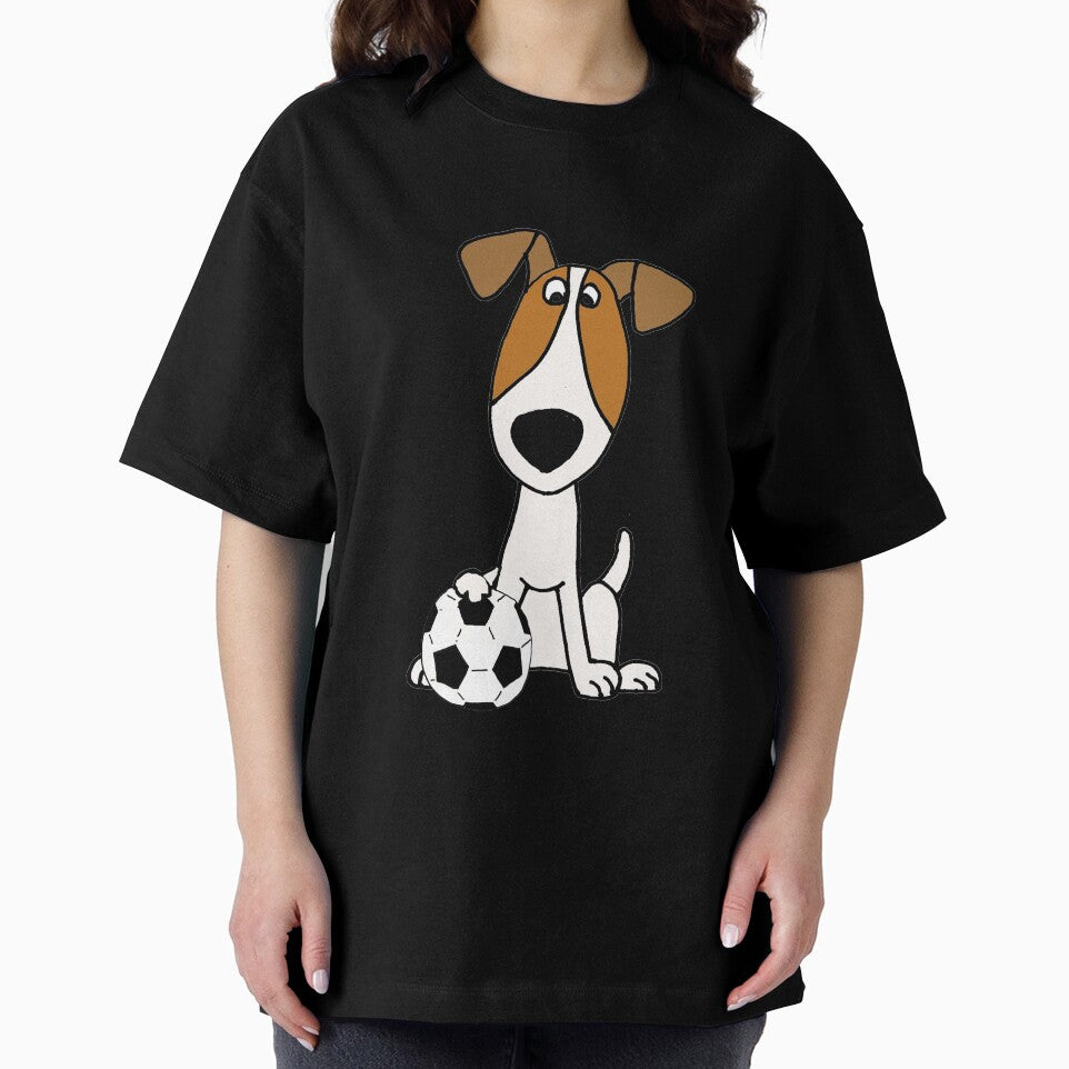 Funny Jack Russell Terrier Playing Football by Nature's Fancy