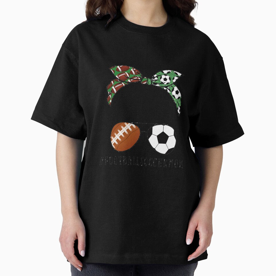 Football Soccer Mom by Amitta Art
