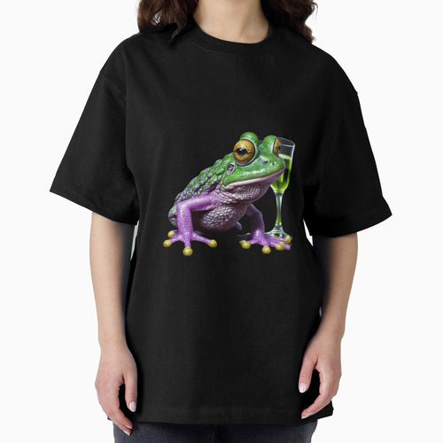" leopard frog"  funny leopard frog with grass of wine ,frog lover by Obinne