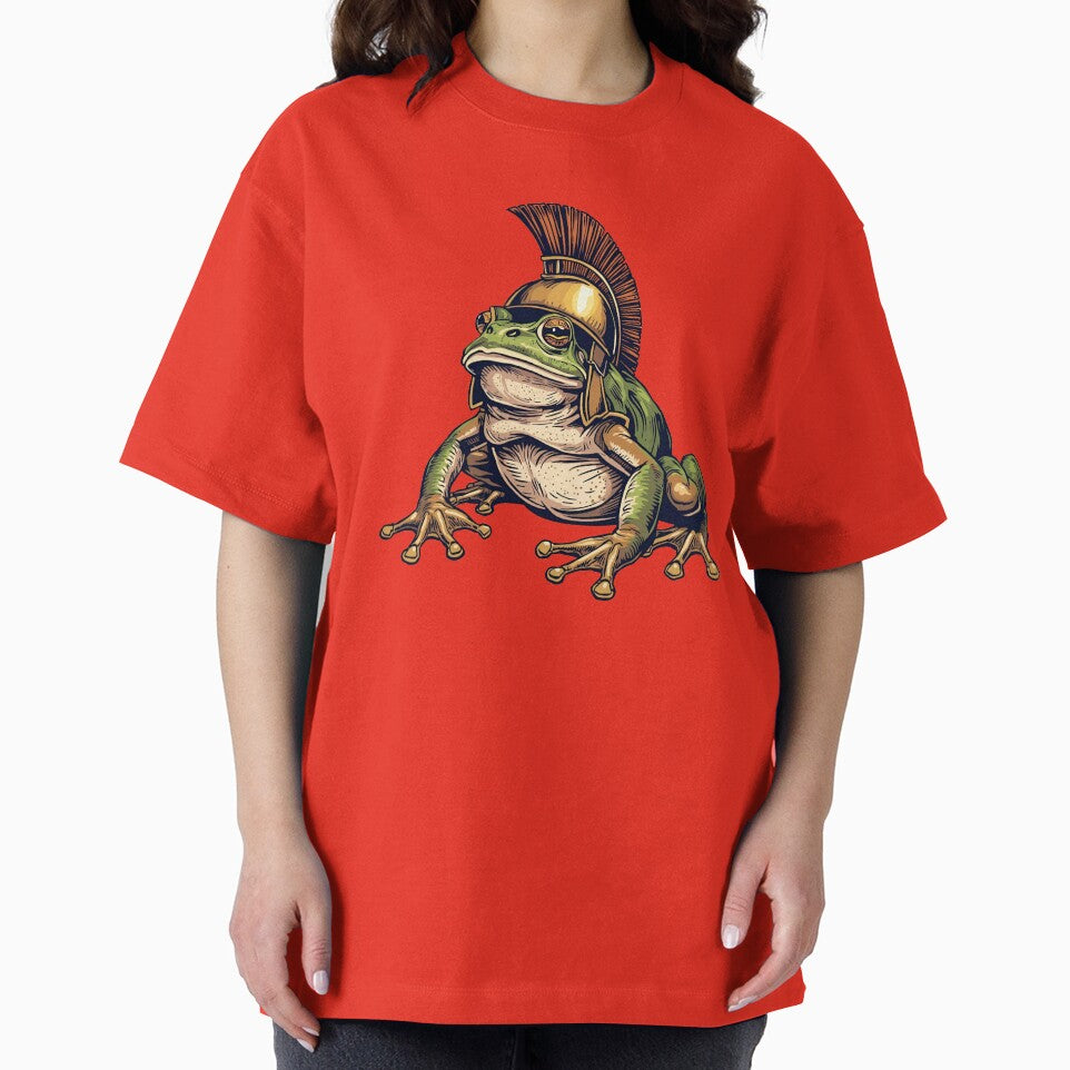 Gladiator Frog – Warrior Amphibian in Battle Gear by Art-Design-EM