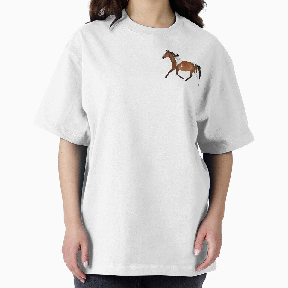 Bay Pinto Horse by ashleysarts