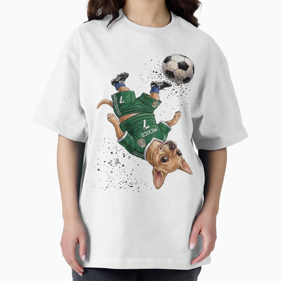 Soccer Chihuahua drop kick by LightPaintress