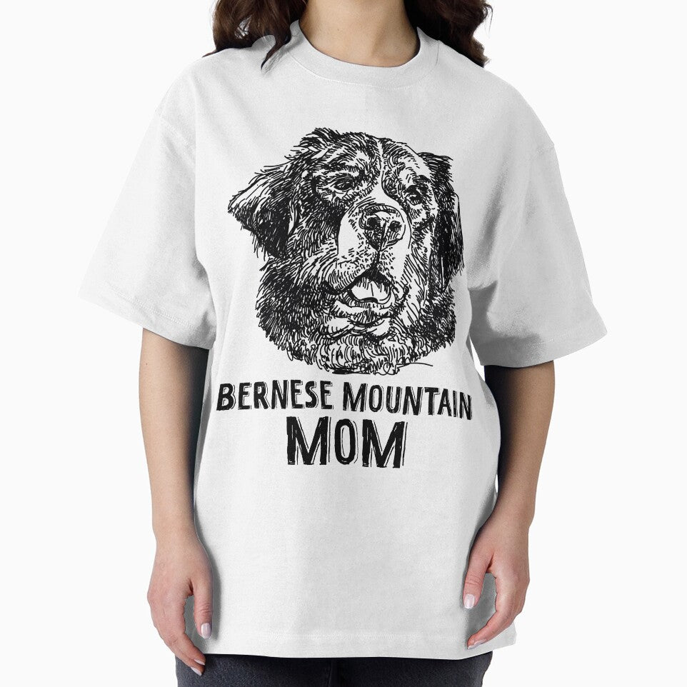 Bernese Mountain Mom Hand Drawn by TheWildStyle