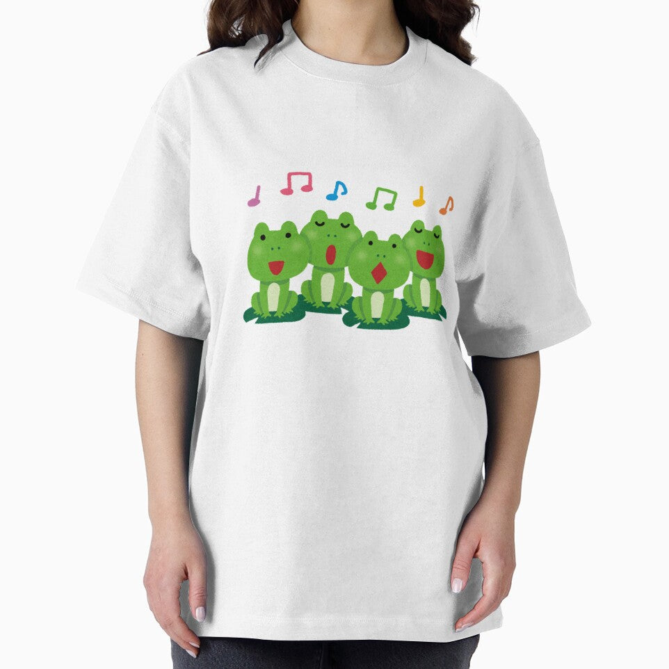 Vibing Frog Cottagecore Frog with Headphones by ELK20