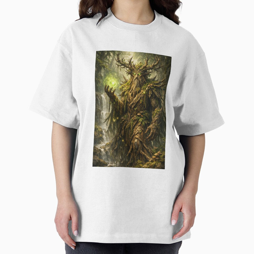 Ancient Forest Ent Guardian – Mystical Tree Spirit Fantasy Art by DrakariArt