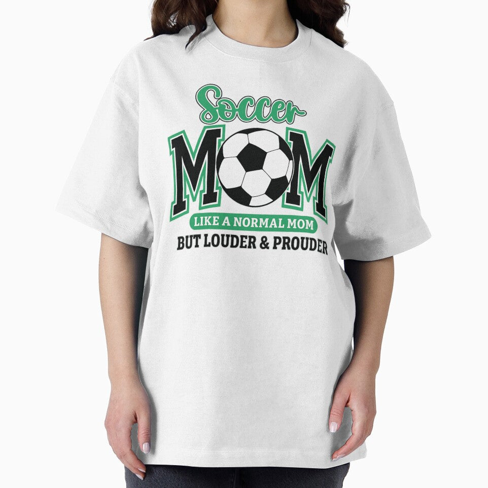 Soccer Mom Loud and Proud Typography Design by haitrieuic96