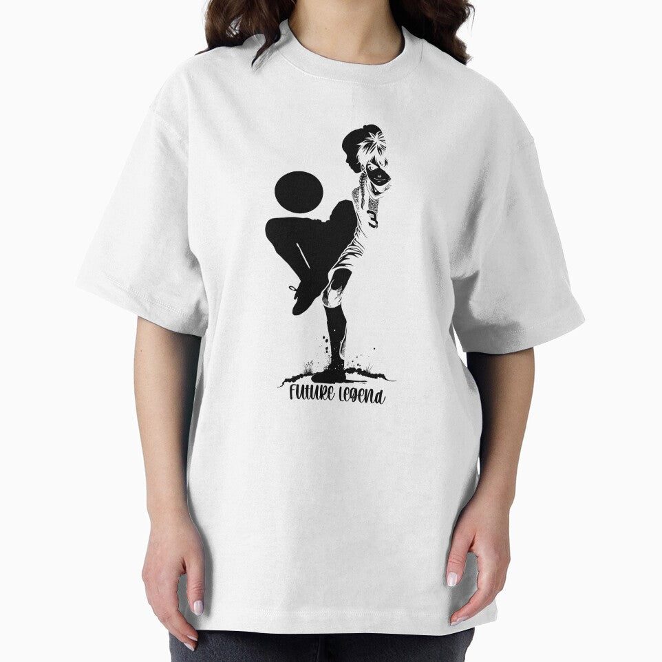 Future Legend Anime Girl Soccer Silhouette Art by AXENT Designs