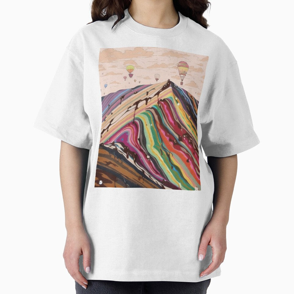 melting chocolate and ice cream mountain by NAIMINI