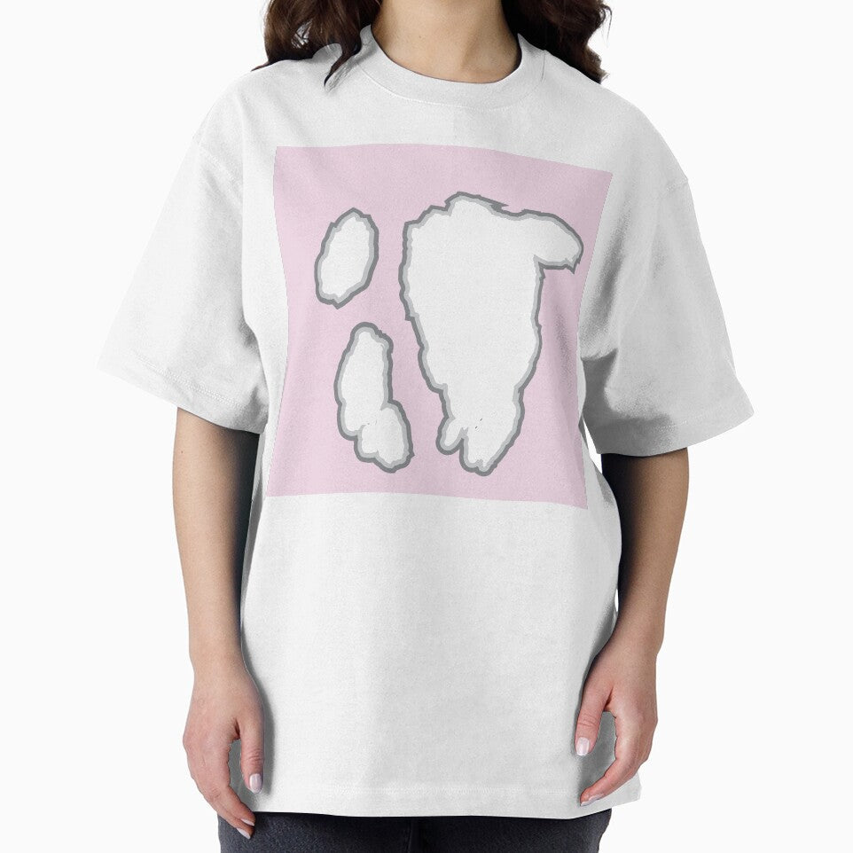 Big White Cow Pattern | Pink Cowhide Pattern by Cow-Print-Stuff