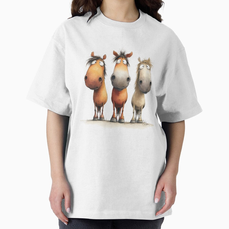 Cute Happy Horse ' The Band ' Designs BY SHiRLeY MacARTHuR by Shirley MacArthur Art