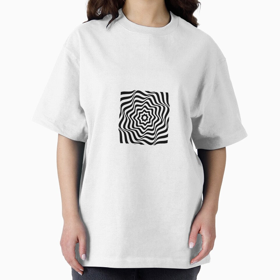 Hypnotic Black Spiral Pattern by FunnyStyleLine