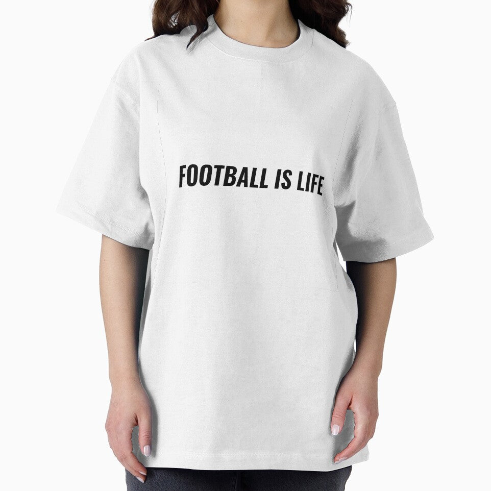 Football Is Life T-Shirt – Football Lover Gift | Uncle Jichuan by Uncle-Jichuan