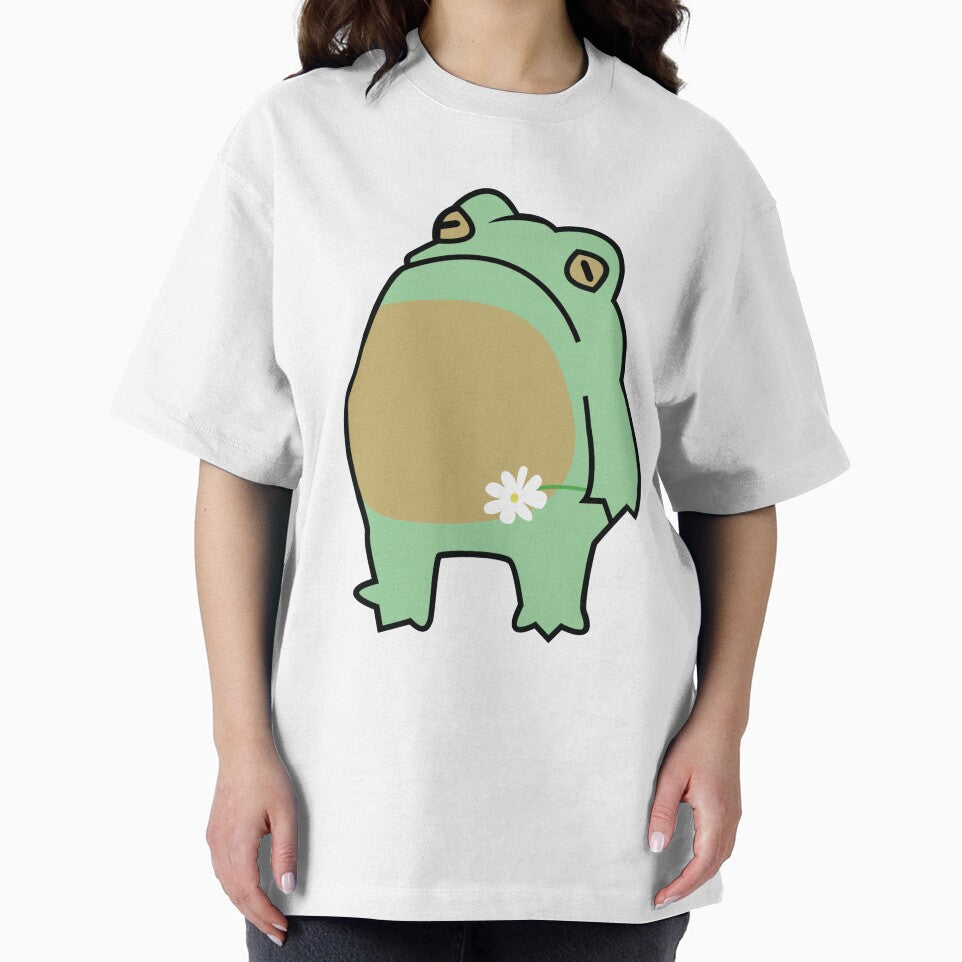 frog with flower by SKdarealshop