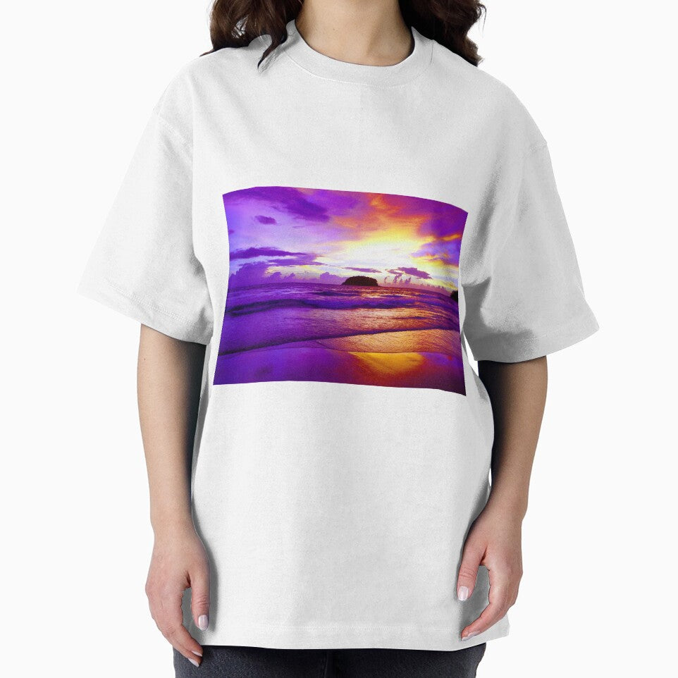 Purple Ocean View by cindyfordyce