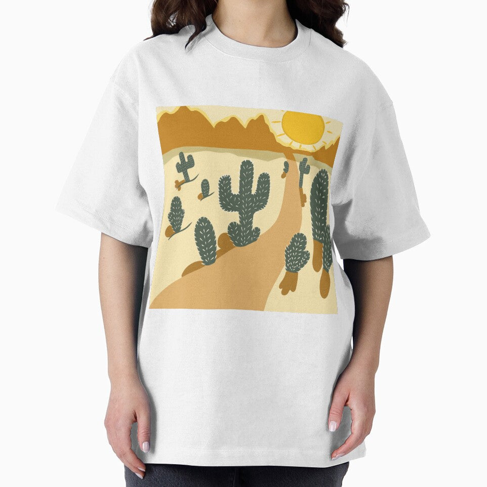 Retro Desert Design by LarkaArt