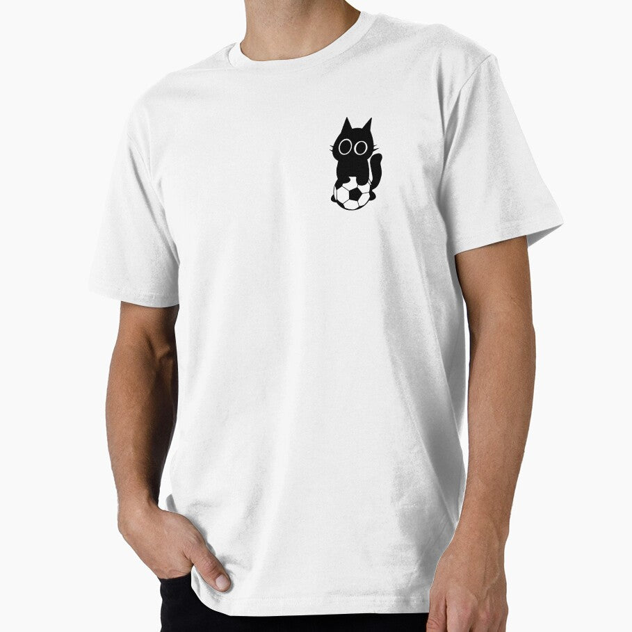 Cat with a Football by BFFDecals