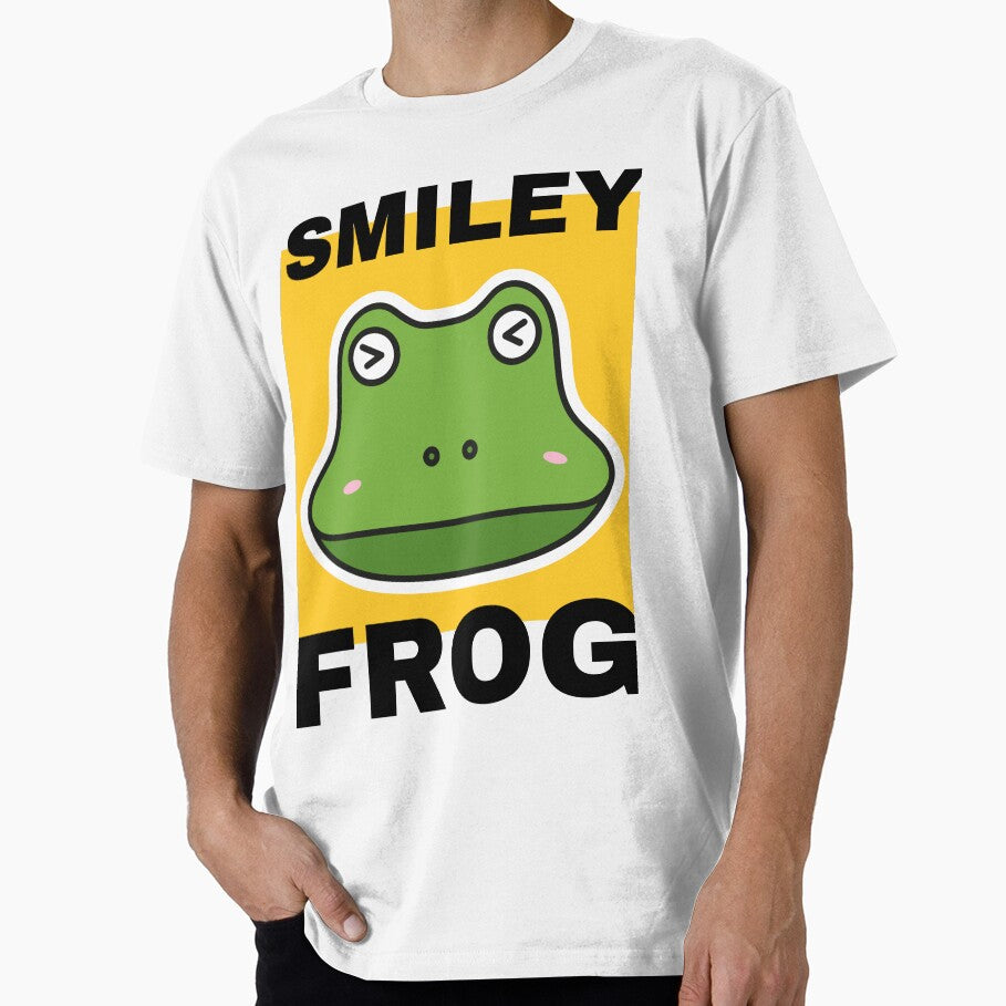 Smile every day like a green frog funny by klimov0101