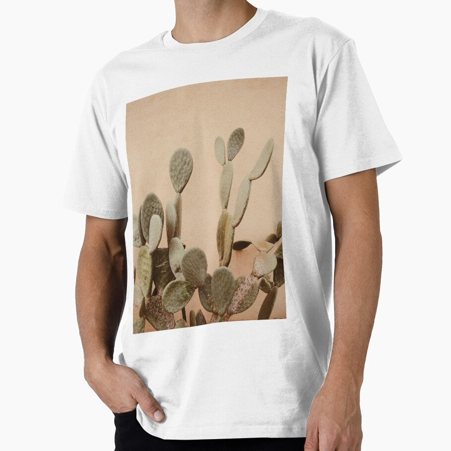 Tan Cactus, Cactus on Tan, Tan Cactus Desert, by Nieves Montaño