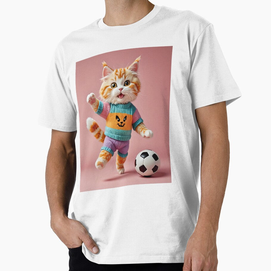 Knitted lovable football cat by Studio Quirk