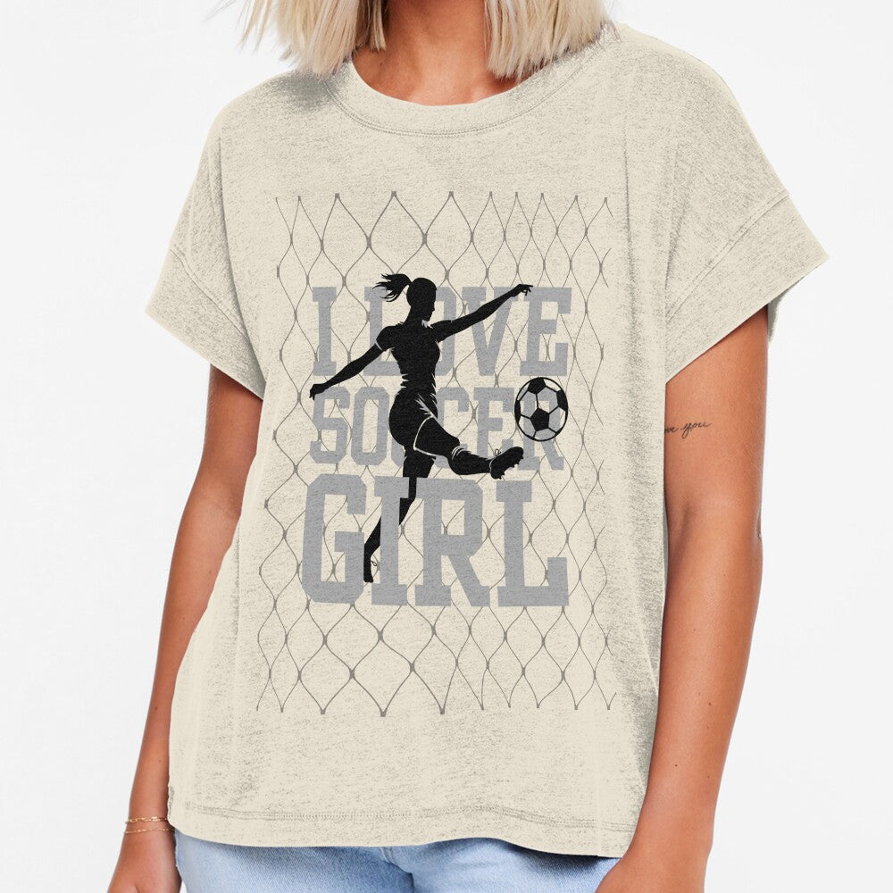 I love soccer girl by ShopTwentyFour