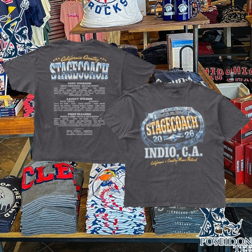 Stagecoach California Country Music Festival 2026 Buckle Up T-shirt