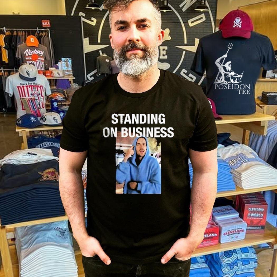 Standing On Business Justin Bieber Coachella T-shirt