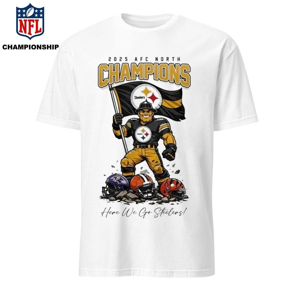 Steelers AFC North Champions 2025 Masot Shirt