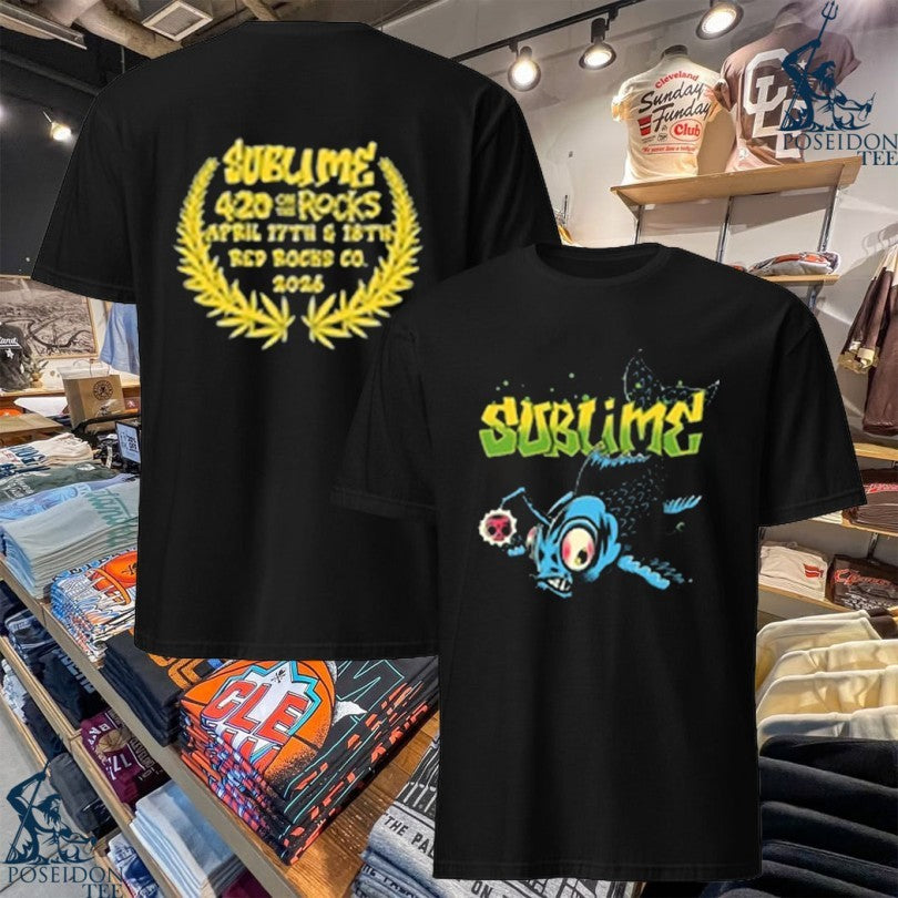 Sublime 420 On The Rocks April 17th & 18th Red Rocks 2026 T-shirt