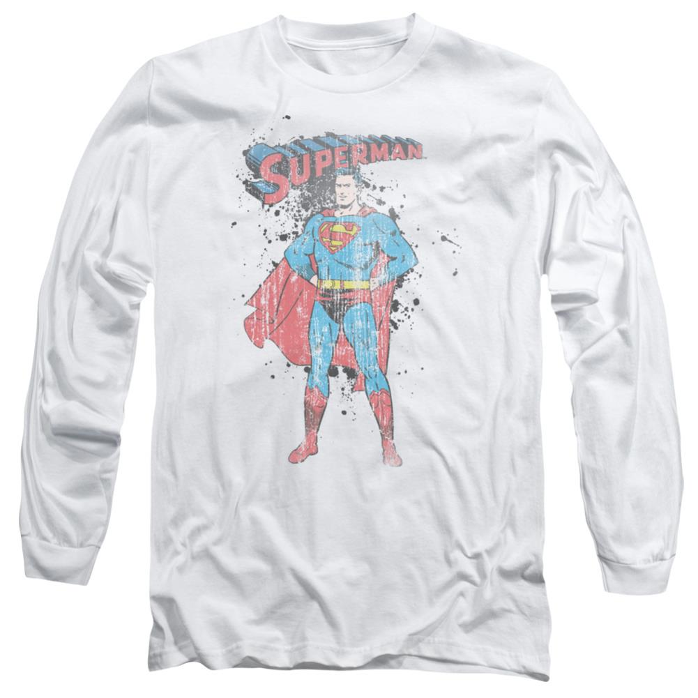 Superman Vintage Ink Splatter T-Shirt
