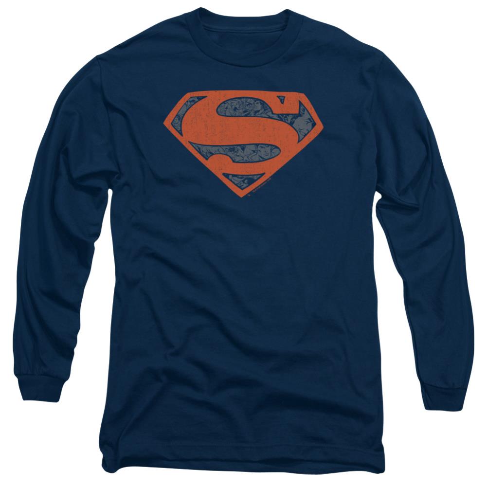 Superman Vintage Shield Collage T-Shirt